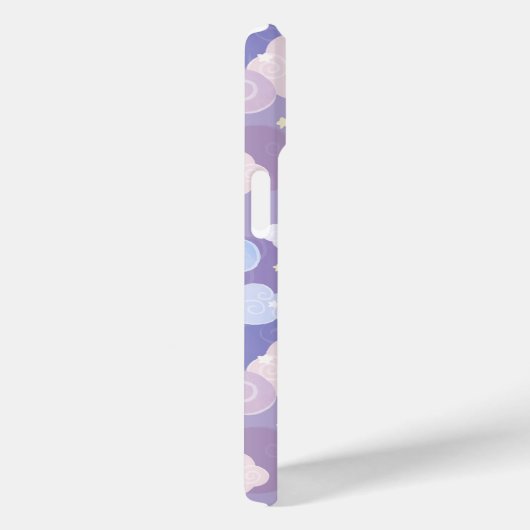 Weichteilwolken und Sternenmuster Case-Mate iPhone Hülle (Rückseite / Rechts)