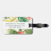 Weichtropfen Gepäckanhänger (Rückseite horizontal)