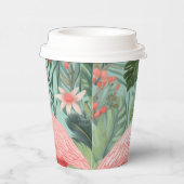 Weichtrosa Flamino-Cups w/Lid Pappbecher (Rechts)