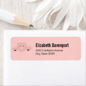 Weichtrosa Schweinefleisch Niedlicher Zuchtbetrieb (Insitu)