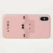 Weichtrosa Schweinefleisch Niedlicher Zuchtbetrieb Case-Mate iPhone Hülle (Rückseite (Horizontal))