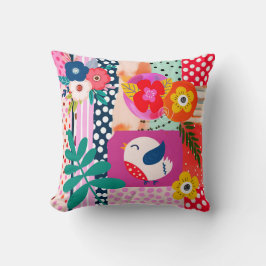 Weichtuch-Folkkkushion/Kissenwirbel Kissen