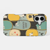 Weichtuch-Muster iPhone 16 Hülle (Rückseite (Horizontal))