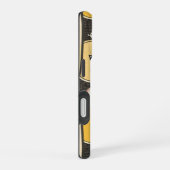 Weichtuch-Muster iPhone 16 Hülle (Rechte Seite)