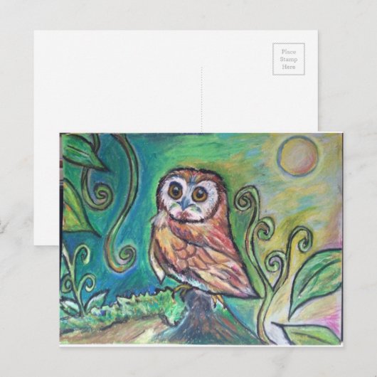 Weichtuchskarte Postkarte (Vorne/Hinten)