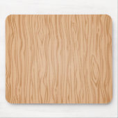 Weichweizenhalter aus glattem Holz Mousepad (Vorne)
