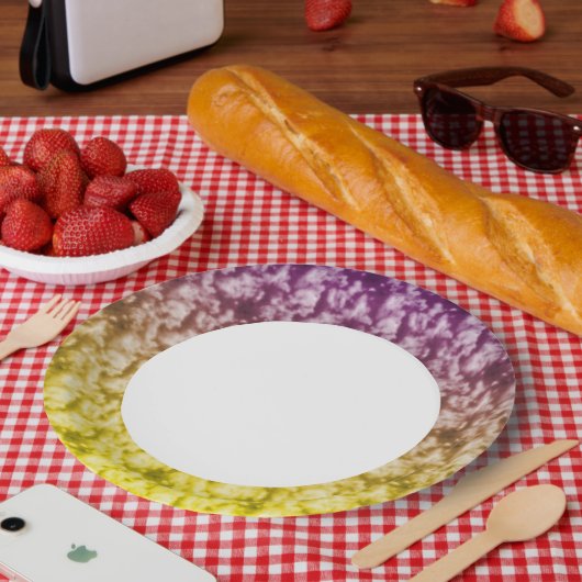 Weichwolken 6 pappteller (Picknick)