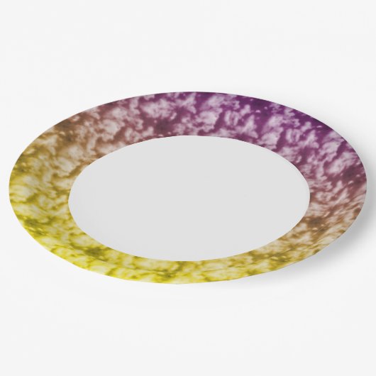 Weichwolken 6 pappteller (Schrägansicht)