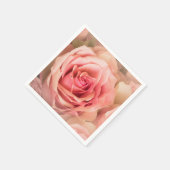 Weichzeichnen der Rose Serviette (Ecke)