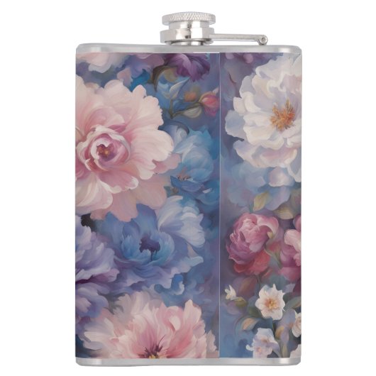 Weichzeichnen der Wildblume Flachmann (Rückseite)