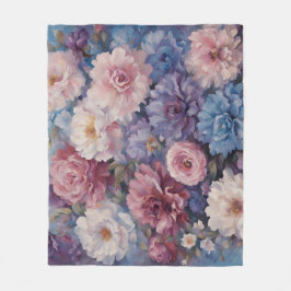 Weichzeichnen der Wildblume Fleecedecke