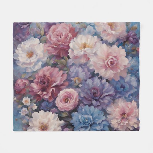 Weichzeichnen der Wildblume Fleecedecke (Vorderseite (Horizontal))