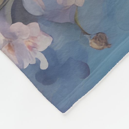 Weichzeichnen der Wildblume Fleecedecke (Ecke)