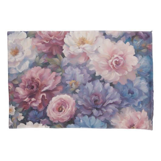 Weichzeichnen der Wildblume Kissenbezug (Vorderseite)