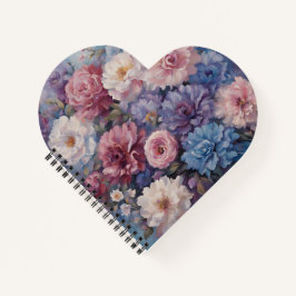 Weichzeichnen der Wildblume Notizblock