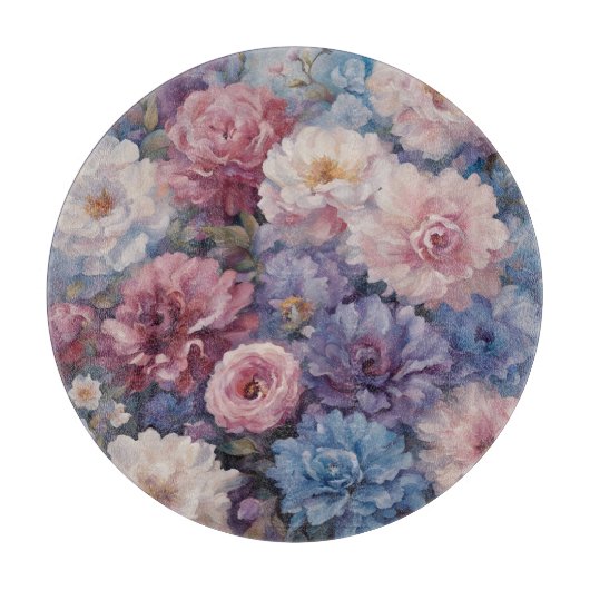 Weichzeichnen der Wildblume Schneidebrett (Vorderseite)