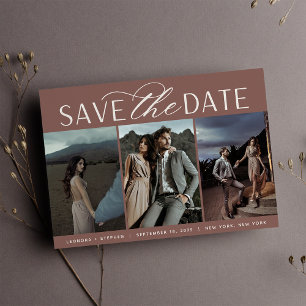 Weichzeichnen   Dreier-Foto-Hochzeit Save The Date