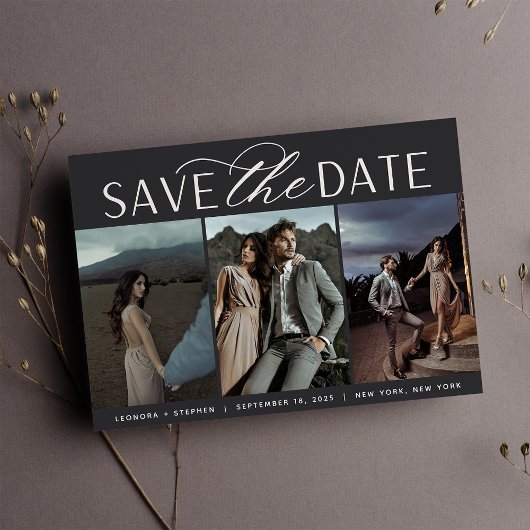 Weichzeichnen | Dreier-Foto-Hochzeit Save The Date