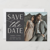 Weichzeichnen | Hochzeit von Single Foto Save The Date (Vorderseite)