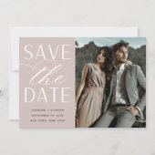 Weichzeichnen | Hochzeit von Single Foto Save The Date (Vorderseite)