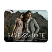 Weichzeichnen | Horizontales Foto Save the Date Magnet (Horizontal)