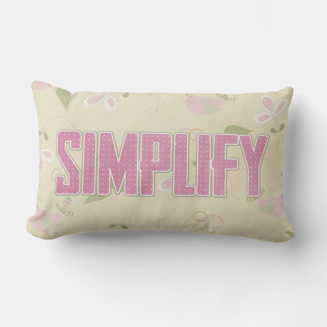 Weichzeichnen Lendenkissen (Vorderseite)