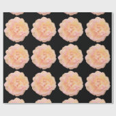 Weichzeichnen Pfirsichrosa Gelbrosa-Design über sc Geschenkpapier (Flach)