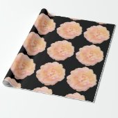 Weichzeichnen Pfirsichrosa Gelbrosa-Design über sc Geschenkpapier (Ungerollt)