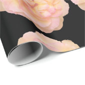 Weichzeichnen Pfirsichrosa Gelbrosa-Design über sc Geschenkpapier (Rolleneckpunkt)