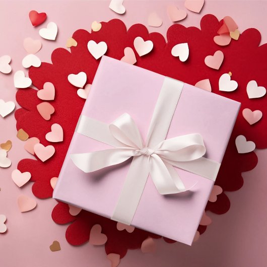 Weichzeichnen Pink Wrapping Paper Roll Geschenkpapier