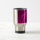 Weichzeichnen rosa Design Reisebecher (Mittel)