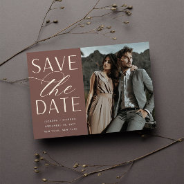 Weichzeichnen | SINGLE FOTO SAVE THE DATE Folieneinladung