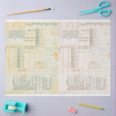 Weichzeichnen Vintag Seidenpapier (Basteln)