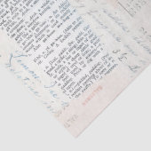 Weichzeichnen Vintag Seidenpapier (Detail)