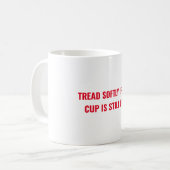 Weichzeichnen, wenn der Becher voll ist Kaffeetasse (Vorderseite Links)