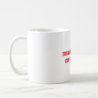 Weichzeichnen, wenn der Becher voll ist Kaffeetasse