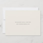 Weichzeichnen | Zwei Fotos Hochzeit Save The Date (Rückseite)