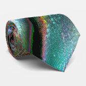 Weichzeichner aus psychedelischer Woody, digital r Krawatte (Gerollt)