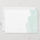 Weichzeichner Floral Einladung (Rückseite)