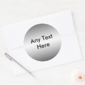 Weichzeichner Runder Aufkleber (Umschlag)