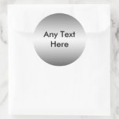 Weichzeichner Runder Aufkleber (Tasche)