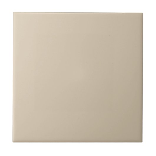 Weichzeichner Tan Solid Color Fliese (Vorderseite)