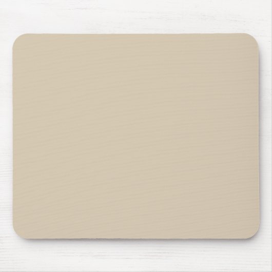 Weichzeichner Tan Solid Color Mousepad (Vorne)