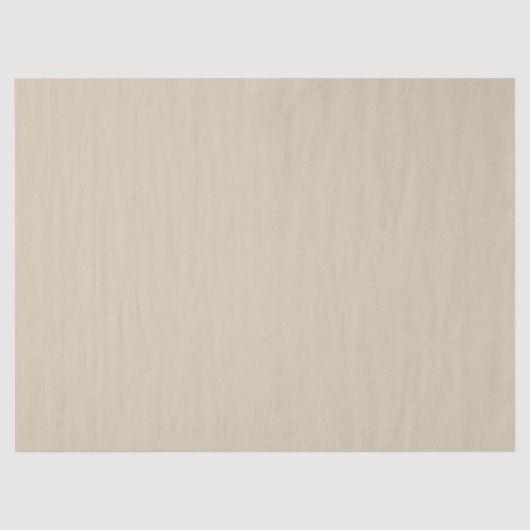 Weichzeichner Tan Solid Color Seidenpapier (Vorderseite)