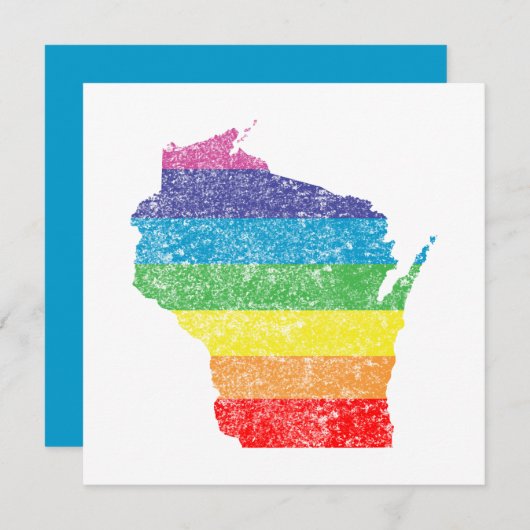 Weiconsin Einladung (Vorne/Hinten)