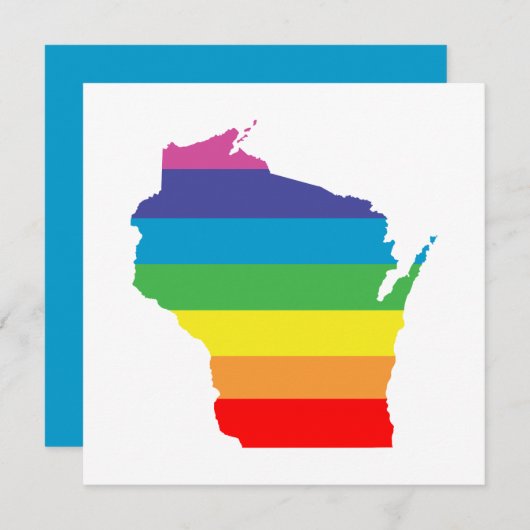 Weiconsin Einladung (Vorne/Hinten)