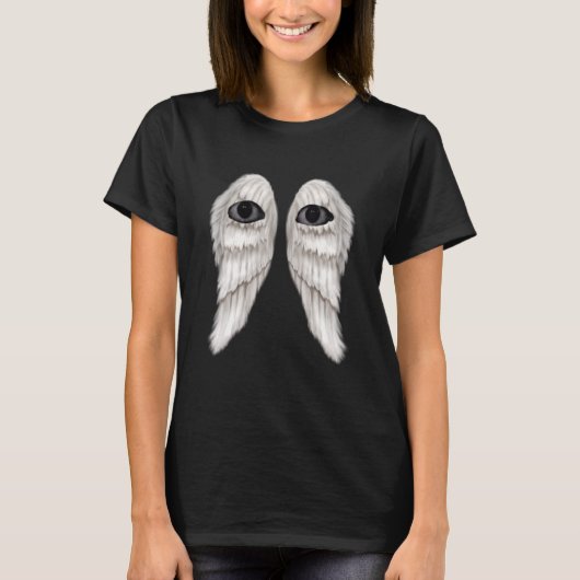Weidcore Ästhetische Augen Flay Optik Oddcore Stra T-Shirt (Vorderseite)