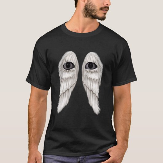 Weidcore Ästhetische Augen Flay Optik Oddcore Stra T-Shirt (Vorderseite)
