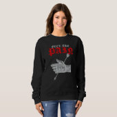 Weidcore Dreamcore ästhetische Hand und merkwürdig Sweatshirt (Vorne ganz)