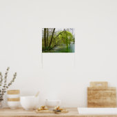 Weide am River Test Poster (Küche)